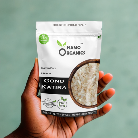 Namo Organic - Pure Gond Katira  - Sourced From Organic Gum cultivators - Premium White