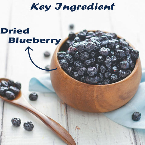 Namo Organics - Dried Whole Blueberries -( Gluten Free, Vegan & NON GMO ) Organic Blueberry Dry Fruit