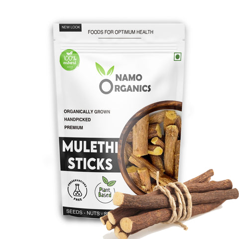 Whole Mulethi Sticks (Natural Licorice Root)